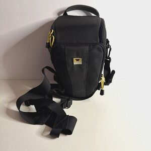 Mountainsmith Camera Bag‎ Black Yellow Padded Organizer Case DSLR Travel Hiking
